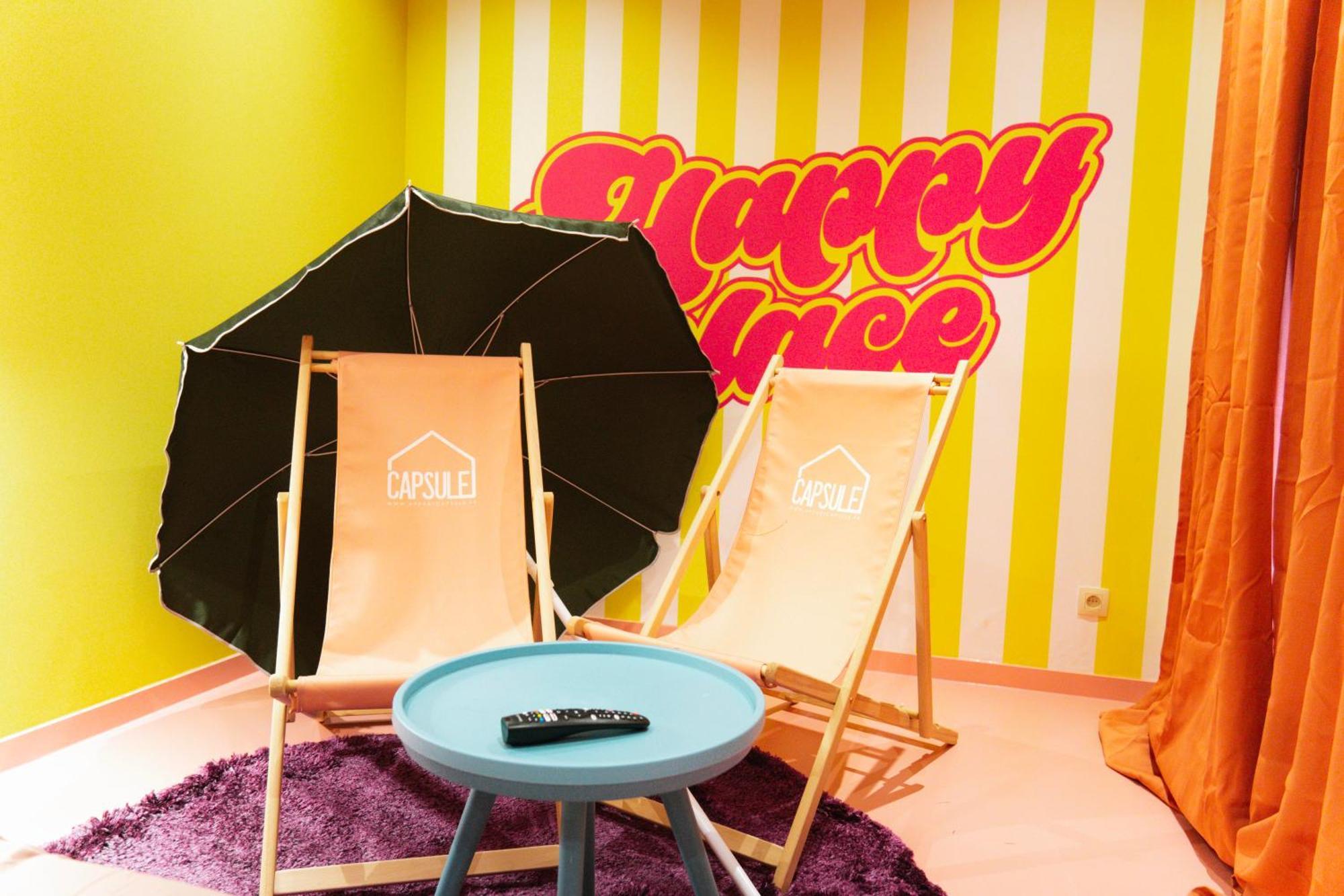 Capsule Girl Power Spa - Balneo - Sauna - Karaoke - Billard - 2 Chambres Charleroi Exterior photo