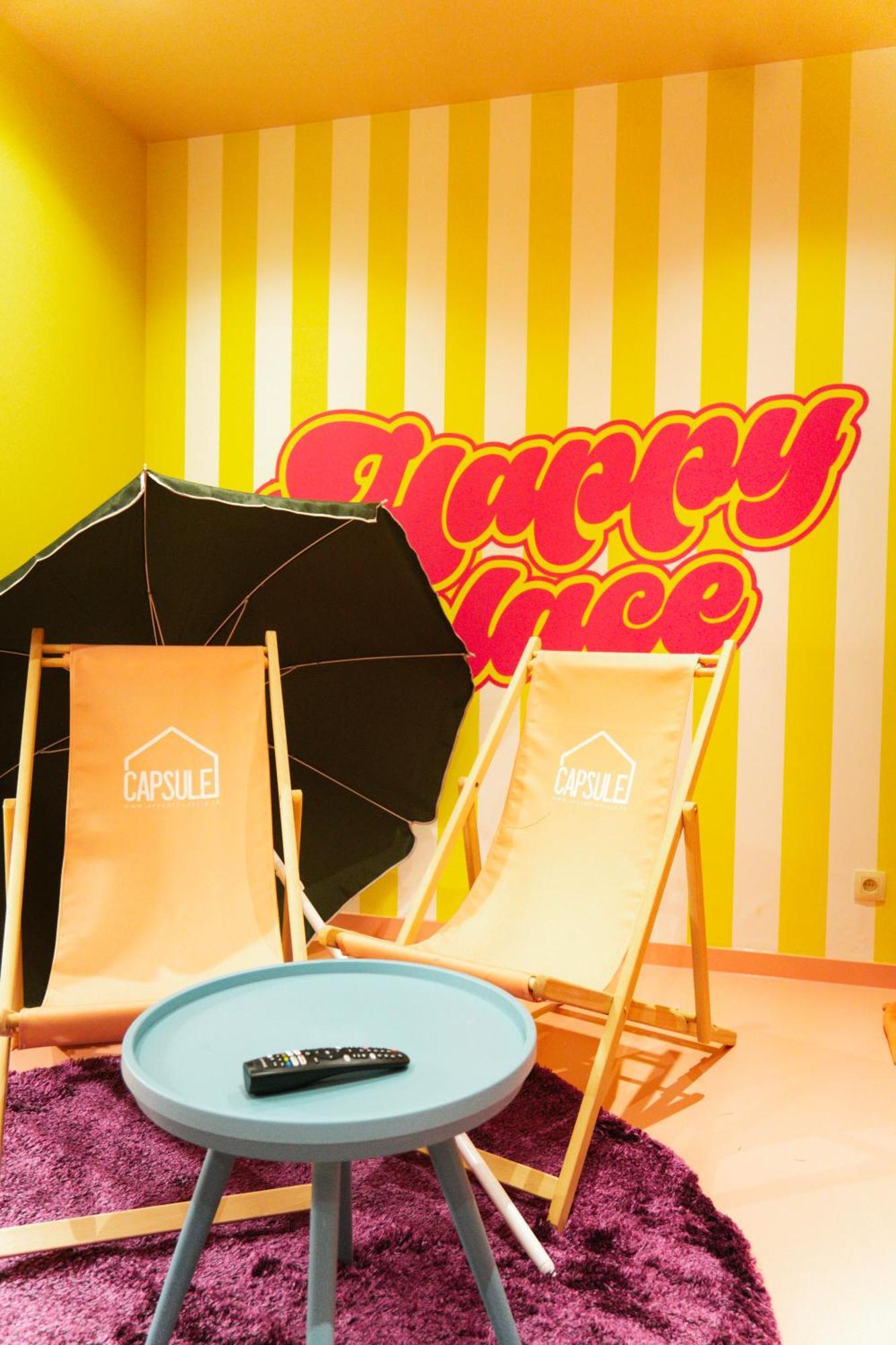 Capsule Girl Power Spa - Balneo - Sauna - Karaoke - Billard - 2 Chambres Charleroi Exterior photo