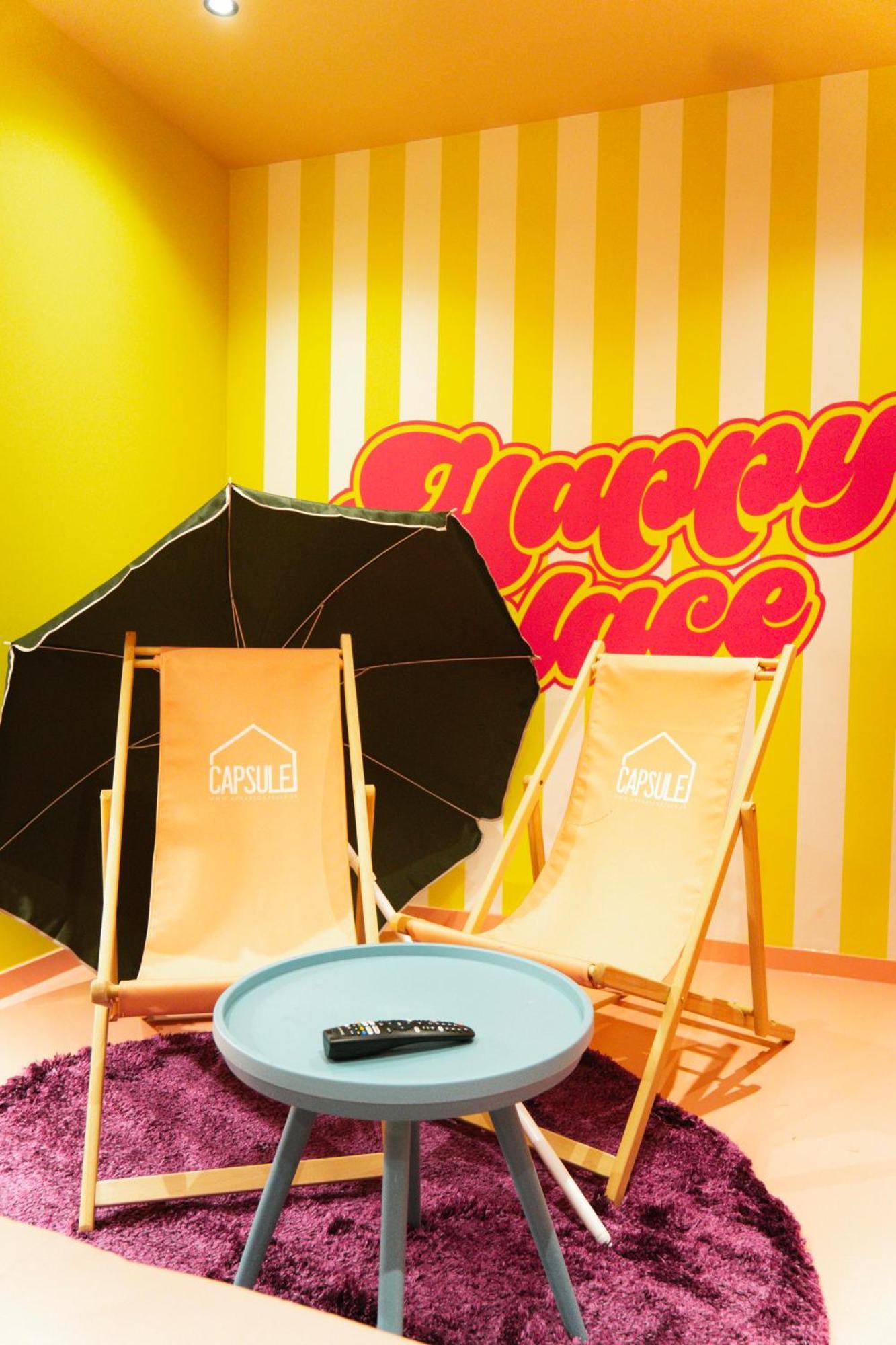 Capsule Girl Power Spa - Balneo - Sauna - Karaoke - Billard - 2 Chambres Charleroi Exterior photo
